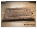 Tapis - couverture ultra-doux de haute qualité, finition « Cosy » - Couleur : T-07 - Brun MI LONG - Fabrication belge !