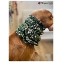 Snood - Cagoule protection oreilles tombantes - Motif "Greenie"