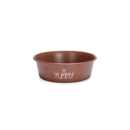 Gamelle inox "Yummy" - terracotta