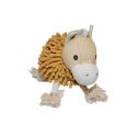 Squeaky horse plush toy 20 cm