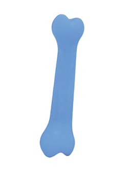 Rubb'n'Roll 100 % natural toy - Blue Bone