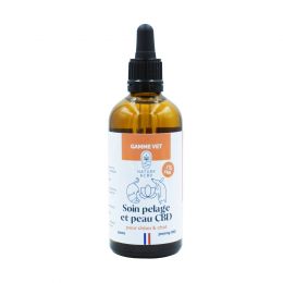 Huile de CBD Pelage et peau pour chiens et chats : 3% CBD - 100 ml