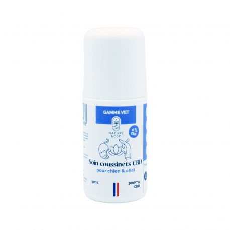 Huile de CBD coussinet pour chiens et chat : 6% - 50 ml 