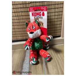 KONG Holiday Floppy Knots Fox