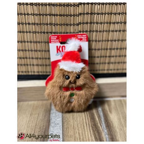 KONG Holiday Snuzzles Mini Gingerbread