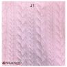 Corbeille apaisante"All Seasons" tissu très réisistant, de haute qualité - Fabrication belge - Couleur Rose pâle : J1