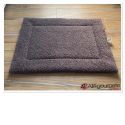 SOLDE - SALE -Tapis - couverture ultra-doux de haute qualité, finition « Cosy » - Couleur : T-09 - Taupe - 80/60 CM - Fabricati