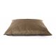 Coussin pour chien et chat - waterproof noir/marron