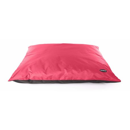 Coussin pour chien et chat - waterproof noir/cerise