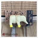 SOLDE - SALE - Elephant jaune/gris