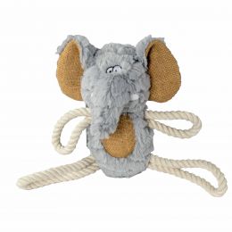 Peluche "Safari" - Elephant avec cordes