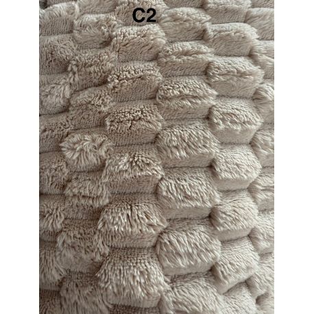 Corbeille dôme ultra-douce de haute qualité, finition « sweet dream" - Couleur : Beige - C2