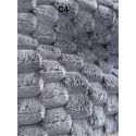 Coussin de haute qualité, tissu très résistant finition "sweet dream" - Couleur : Gris foncé - C4