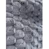 Coussin de haute qualité, tissu très résistant finition "sweet dream" - Couleur : Gris foncé - C4