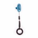 Accessoire pour le dressage de chien : Clicker anneau bleu