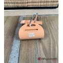 Distributeur sacs à crottes en silicone - orange
