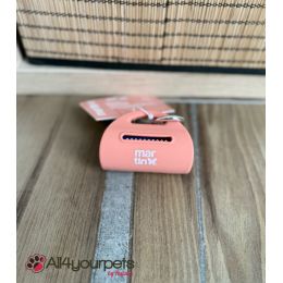 Distributeur sacs à crottes en silicone - bleu