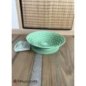 Gamelle de léchage silicone pour chien et chat - bleu