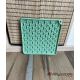 Tapis de léchage "carré" silicone pour chien et chat - bleu