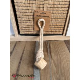 Jouet de tirage corde et bois de caféier