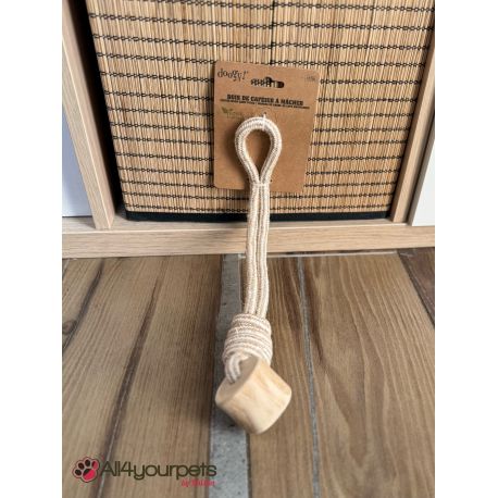 Jouet de tirage corde et bois de caféier