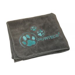 Serviette de bain microfibre Grise