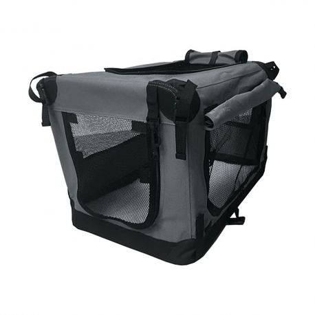 Cage de transport pliable en nylon - Antracithe