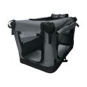 Cage de transport pliable en nylon - Anthracite