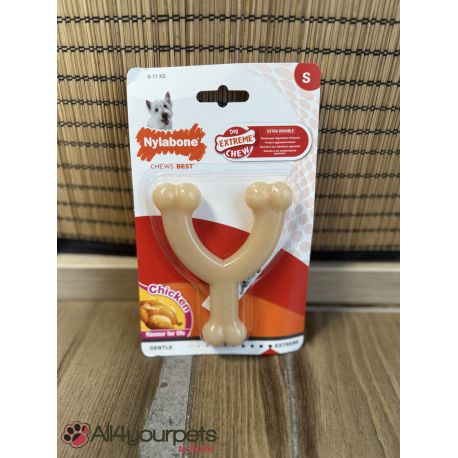 Nylabone - Extreme Chew Wishbone Bison or Chicken - S