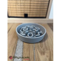 Gamelle anti-glouton - Ice blue