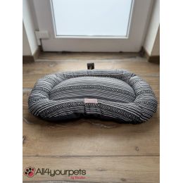Coussin été/hiver : 2 faces & 2 matières & 2 coloris différents