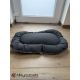 Coussin été/hiver : 2 faces & 2 matières & 2 coloris différents