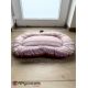 Coussin de haute qualité, coton épais, tissu très résistant finition "Colorfull" - Couleur : T