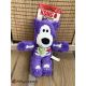 KONG Halloween Wild Knots Skeleton Bear