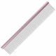 Groom Professional Peigne en Aluminium Spectrum Rose Clair 25 cm