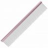 Groom Professional Peigne en Aluminium Spectrum Rose Clair 25 cm