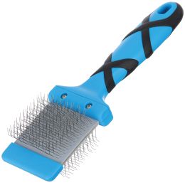 Groom Professional Double Face Slicker Brosse Flexible Doux