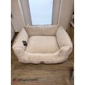 Canapé Sofa totalement déhoussable Premium ultra-douce de haute qualité, finition « sweet bubble" - Couleur : PM-02 - Beige