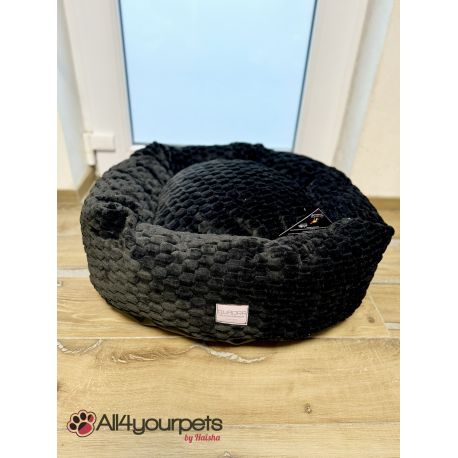 Corbeille ultra-douce de haute qualité, finition « sweet dream" - Couleur : Noir - C9