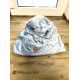 Couverture double souple ultra-doux de haute qualité, finition « sweet bubble" - Couleur : PM-012 - Bleu gris