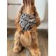 Bandana - Foulard -Fait main -Enfilable sur collier - Motif "" - Taille "Cocker"