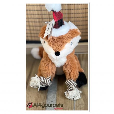 Peluche renard de Noël