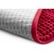 Tapis pour chien antisalisurre -Rouge