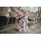 Manteau pour chien 'Uppsala" 2 en 1- Vieux rose
