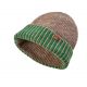 Pull-over pour chiens Odense avec bonnet (kit) - beige/vert