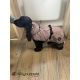 Manteau pour chien 'Uppsala" 2 en 1- Vieux rose