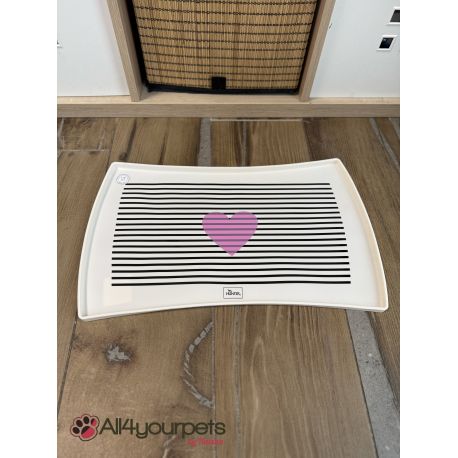 Set de table pour accueillir une gamelle - Coeur