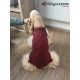 Pull-over pour chiens Malmö - Bordeaux