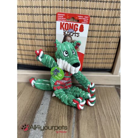 KONG Holiday Floppy Knots Fox