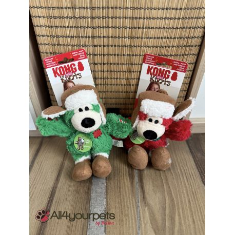 KONG Holiday Wild Knots Bear : 23 cm